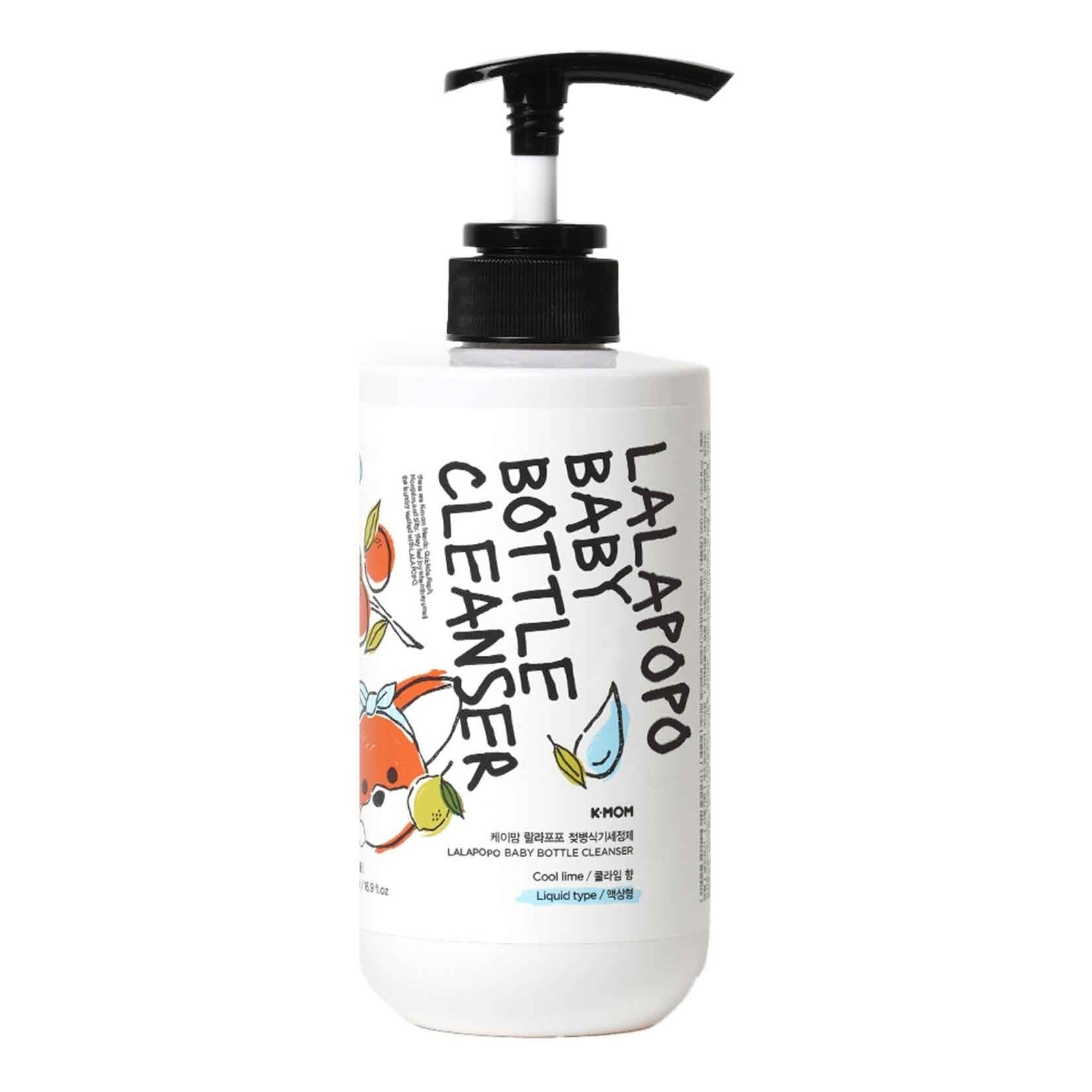 K Mom Lalapopo Baby Bottle Cleanser Liquid 500ML image