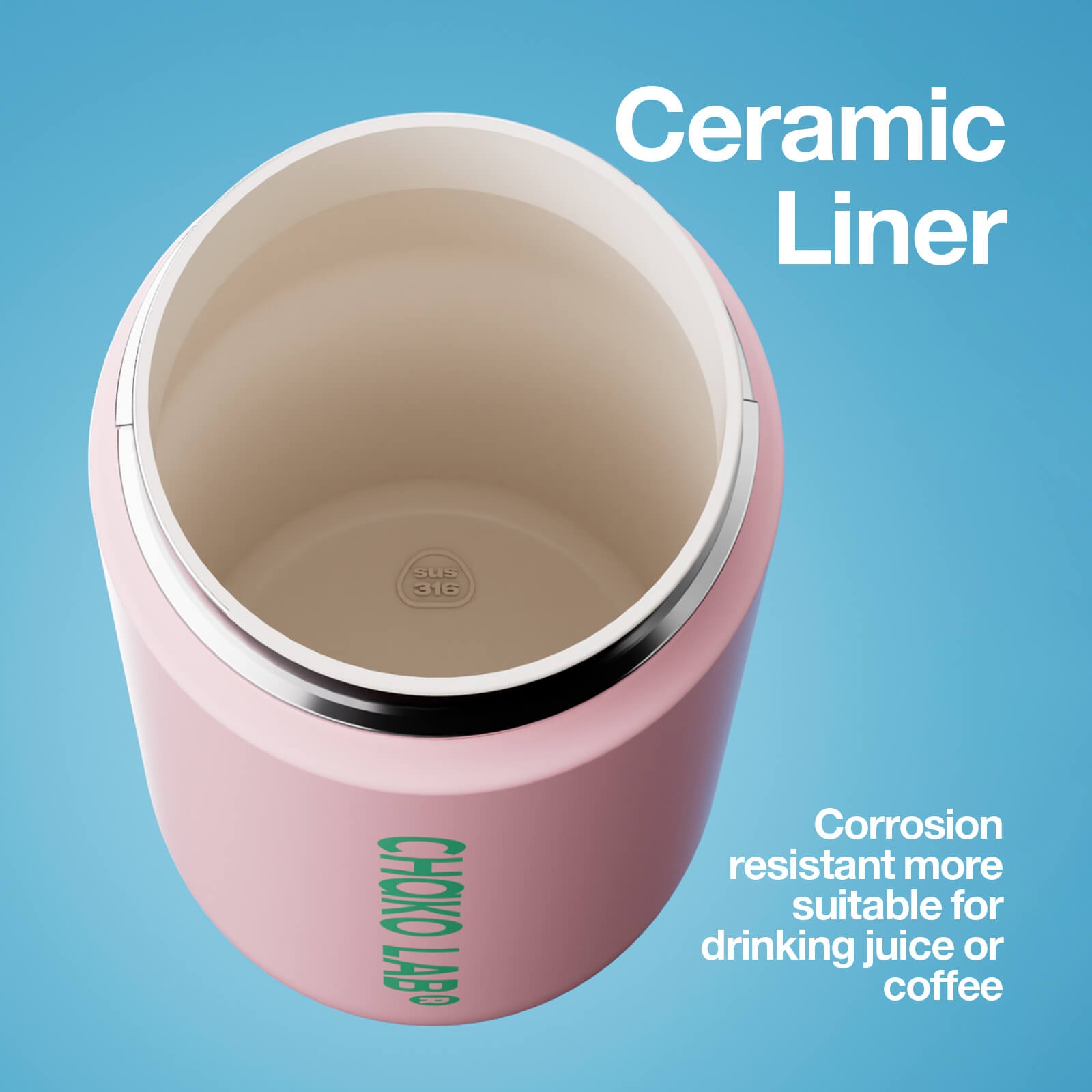 Chako Lab KaDa Cup (700ml) Pink image