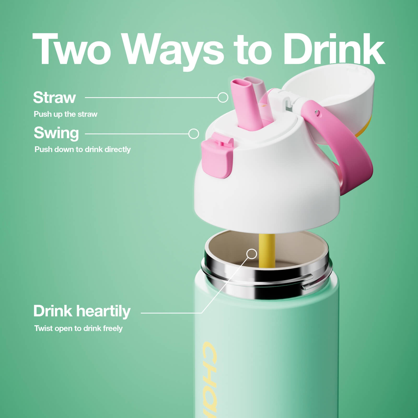 Chako Lab KaDa Cup (700ml) Mint Green image