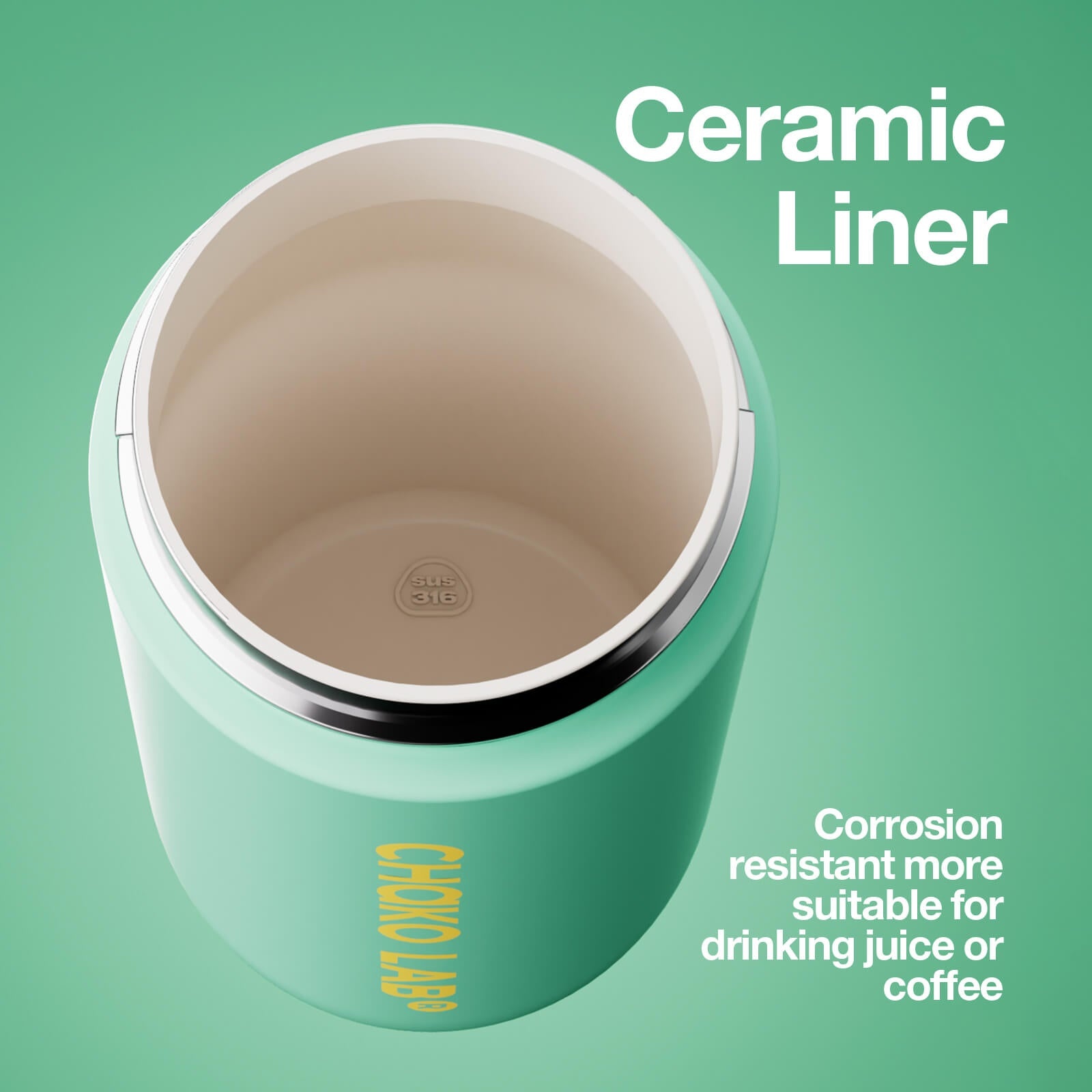 Chako Lab KaDa Cup (700ml) Mint Green image