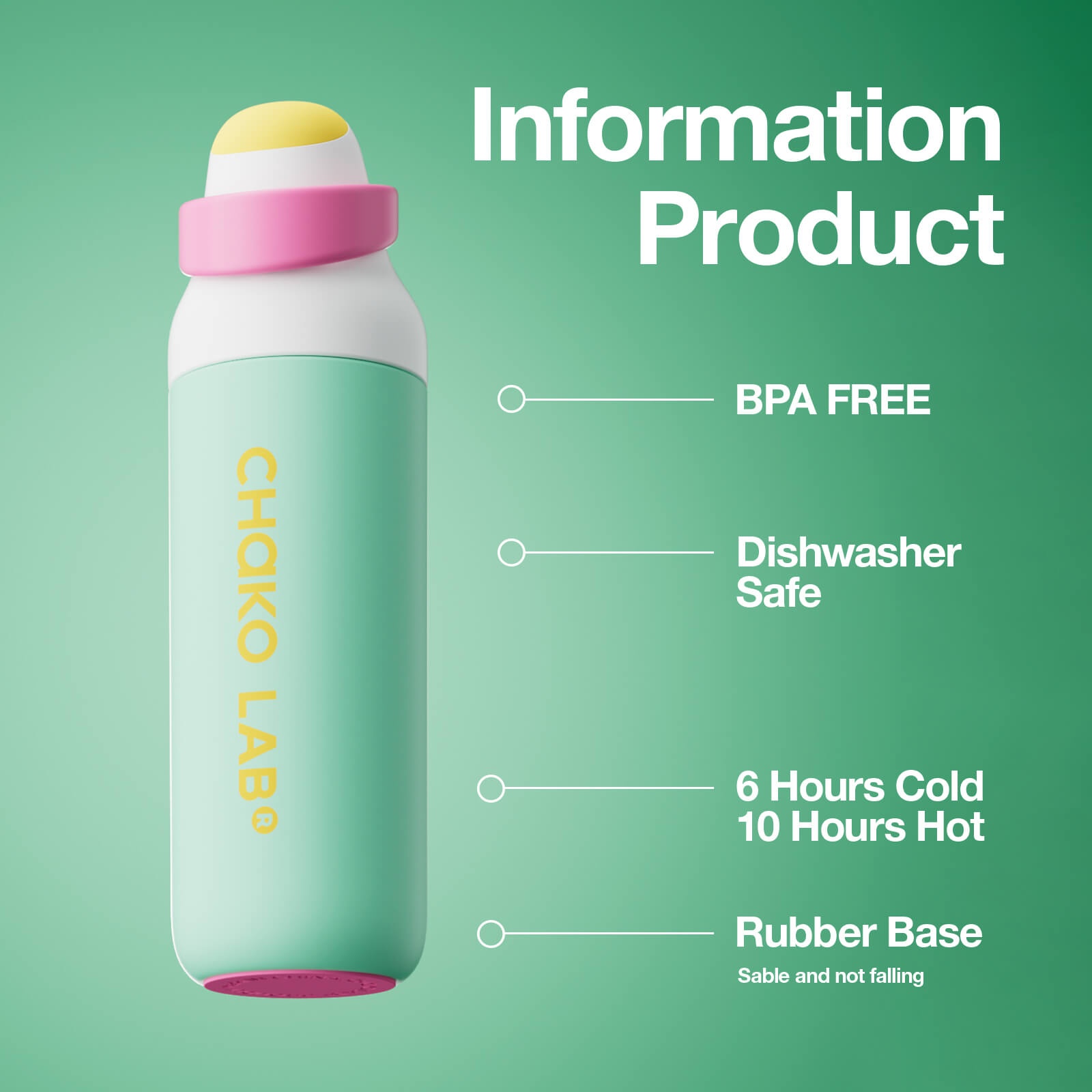 Chako Lab KaDa Cup (700ml) Mint Green image