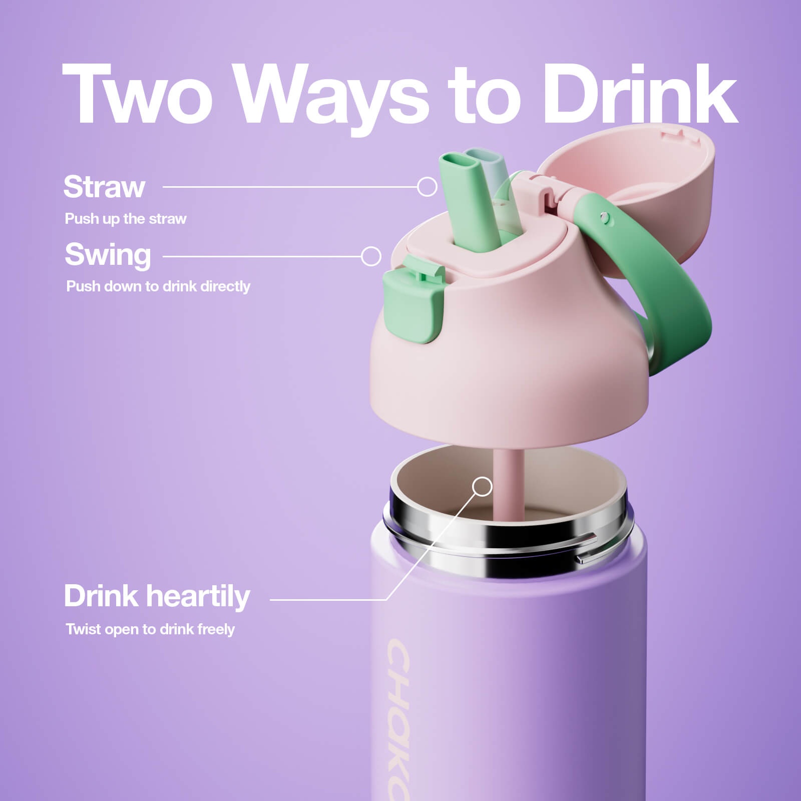 Chako Lab KaDa Cup (550ml) Purple image
