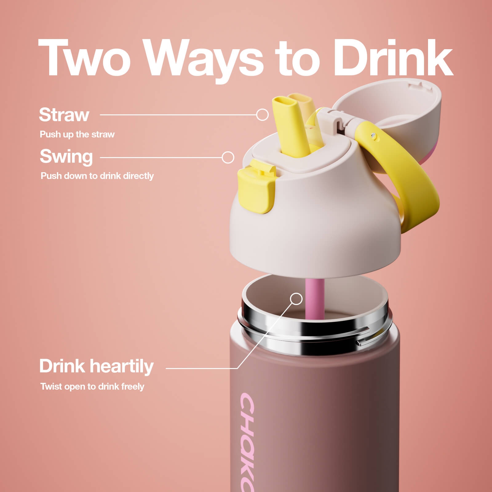 Chako Lab KaDa Cup (550ml) Brown image