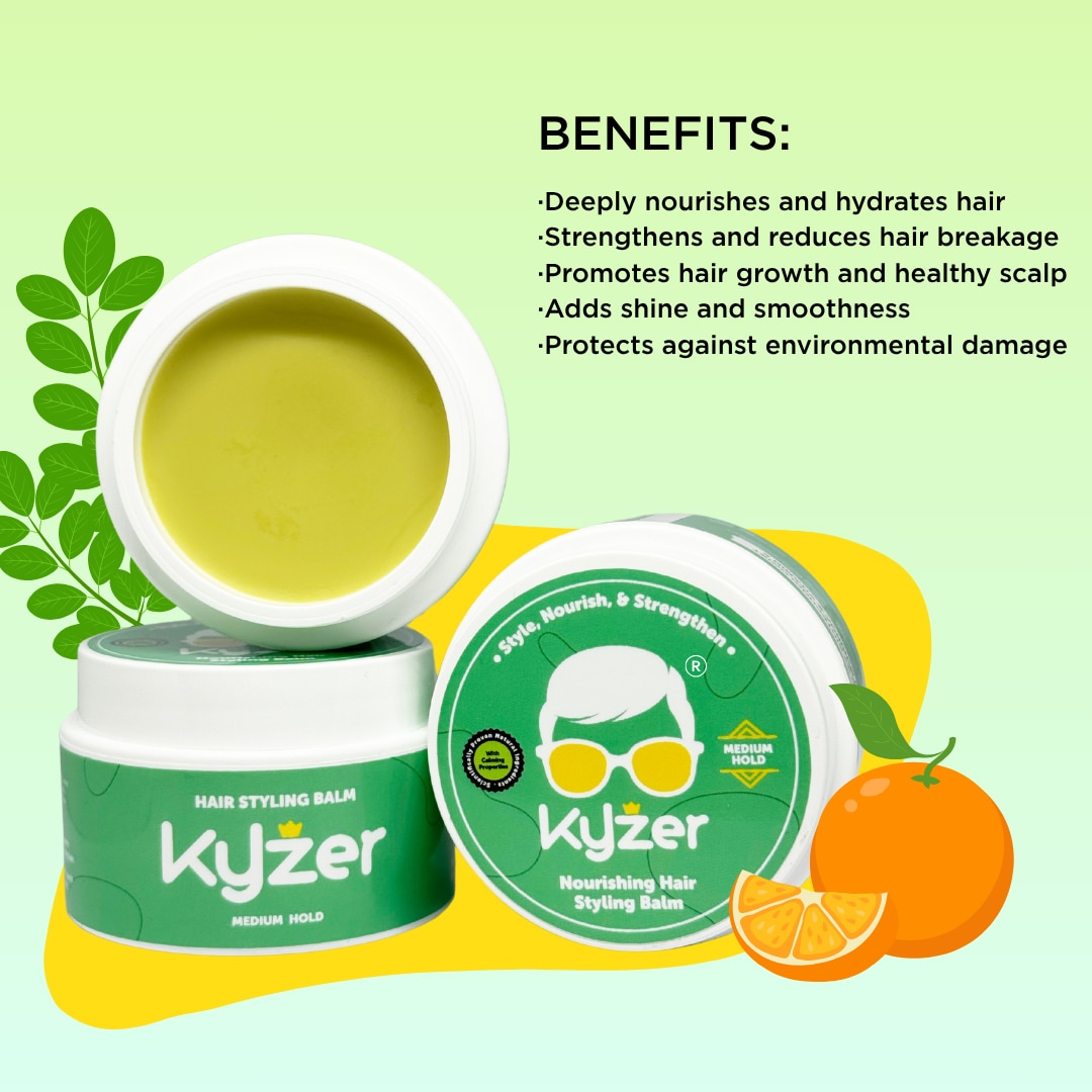 KYZER Nourishing Hair Styling Balm Combo 2x50g Voucher