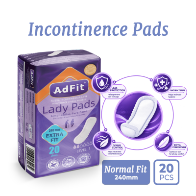 ADFIT - Adfit Lady Pads ( Incontinence Pads - 240mm ) image