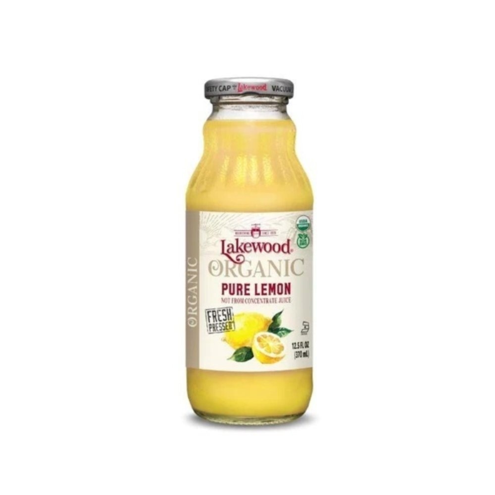 Lakewood Organic Pure Lemon Juice (370ml)