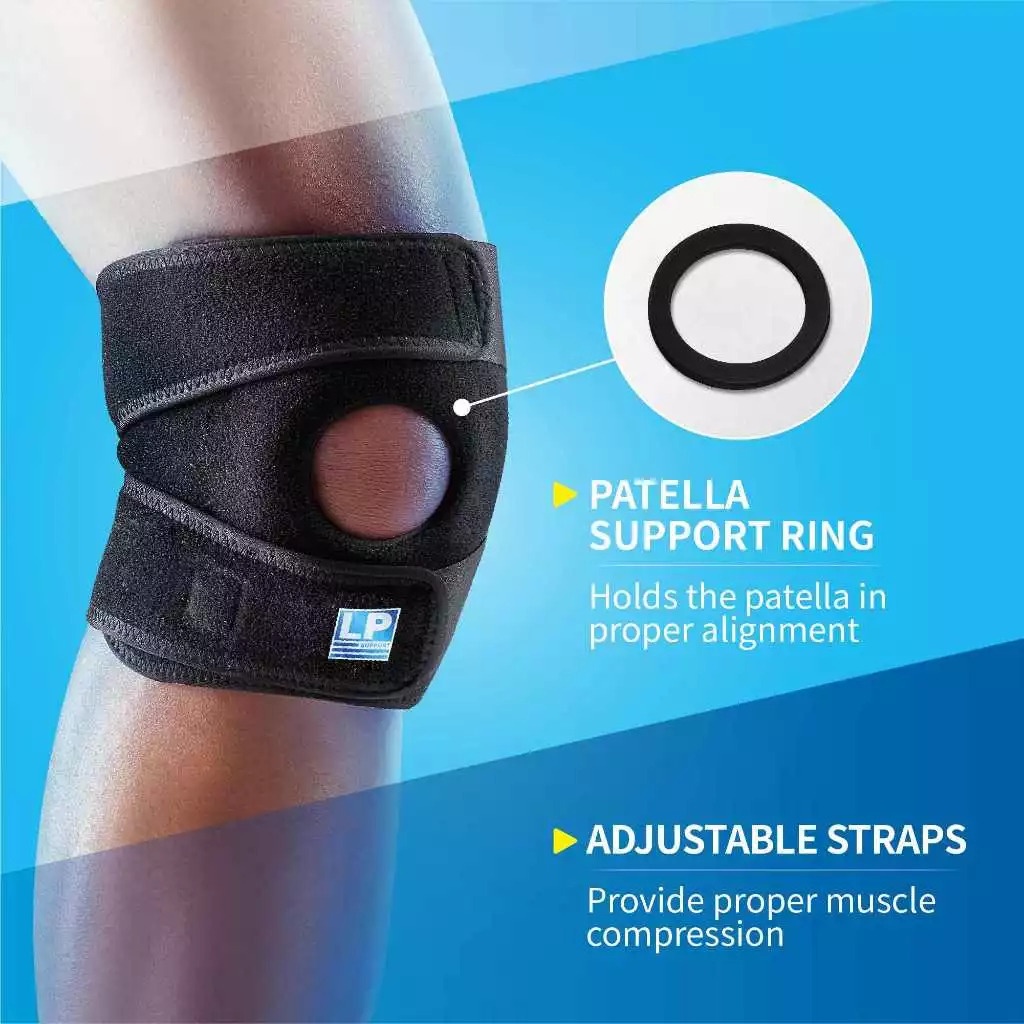 LP Support LP788 Open Patella Knee Support 1s image