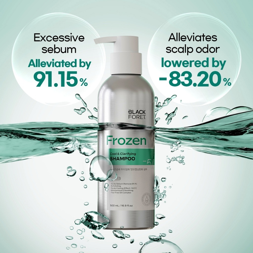 Kerasys Black Foret Frozen Cool And Clarifying Shampoo (500ml)