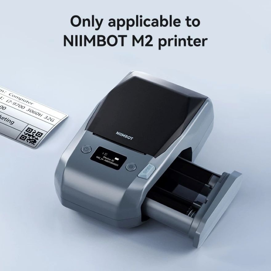 NIIMBOT M2 Matte Silver Label Sticker ES50*30-225