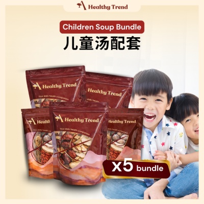 A HEALTHY TREND - [Bundle of 5] A Healthy Trend Kid Nourishment Herbal Soup Bundle