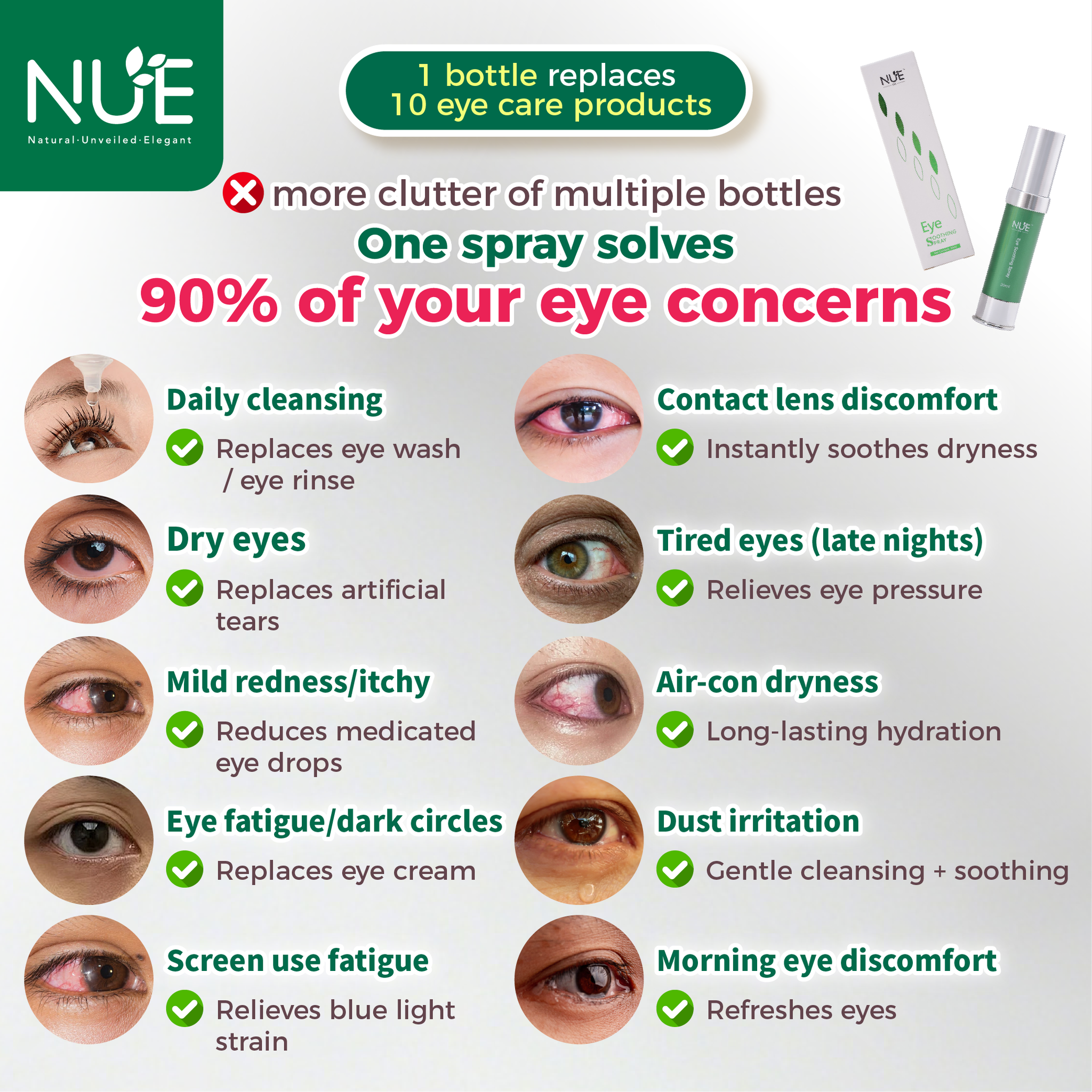 NUE EYE SOOTHING SPRAY image