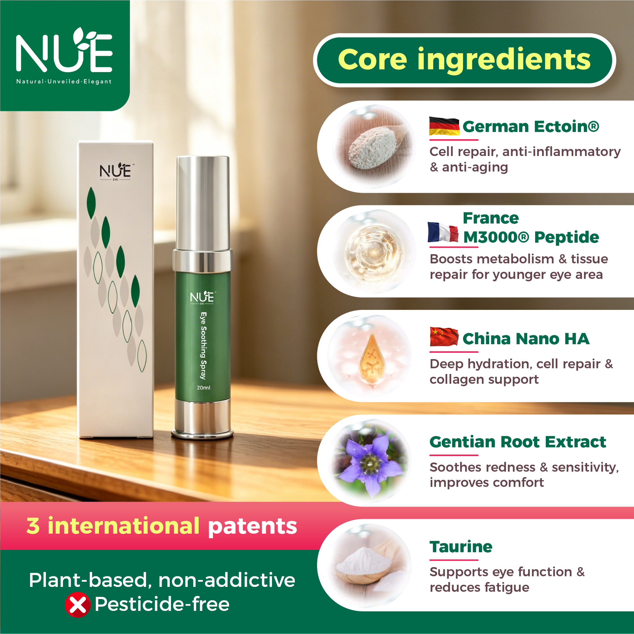 NUE EYE SOOTHING SPRAY image