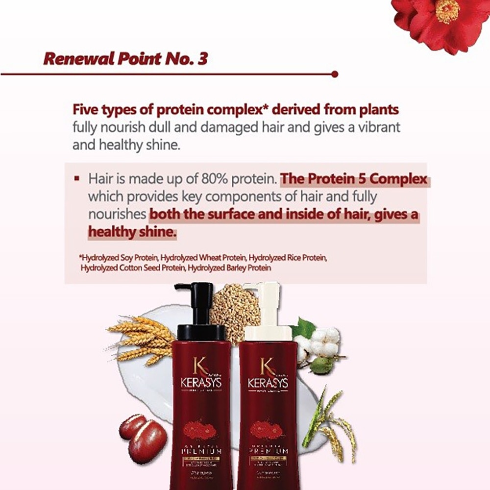 Kerasys Oriental Premium Shampoo Refill Pack (500ml)