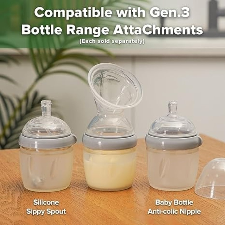 HaaKaa Gen 3 Silicone Breast Pump 160ML - Grey