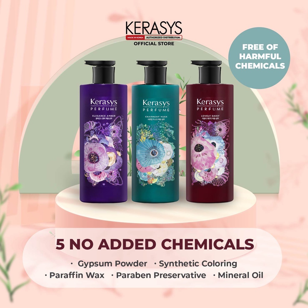 Kerasys Perfume Shampoo - Elegance Amber 600ml