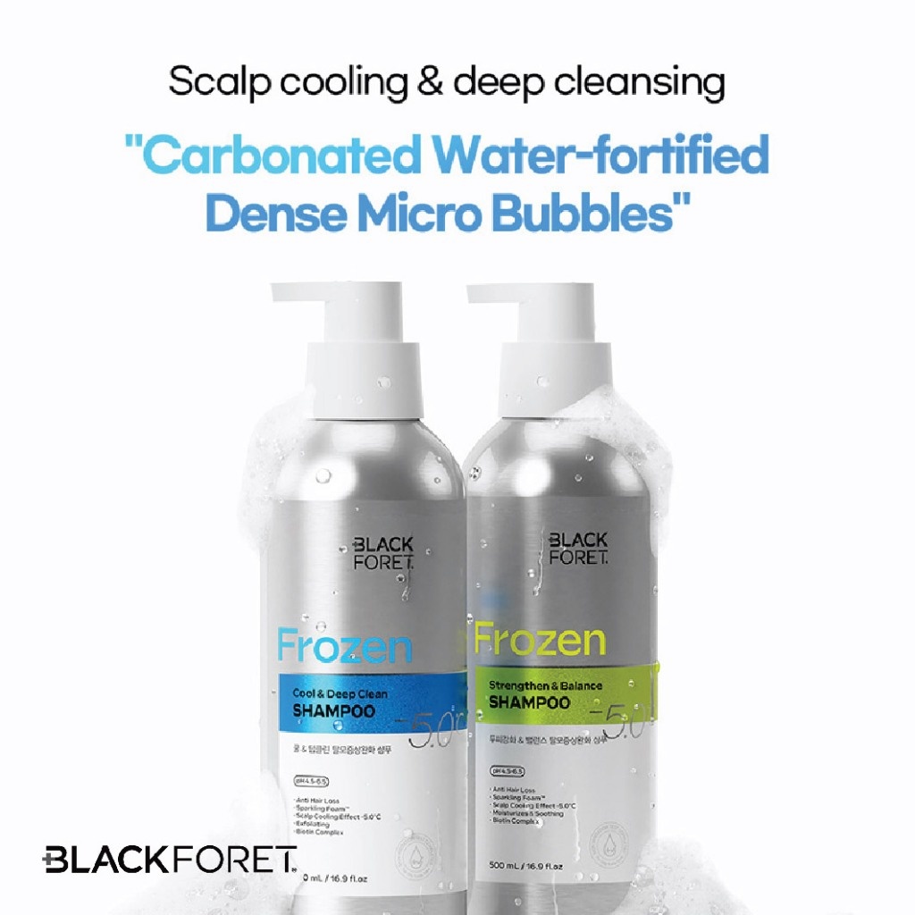 Kerasys Black Foret Frozen Cool And Deep Clean Shampoo (500ml)