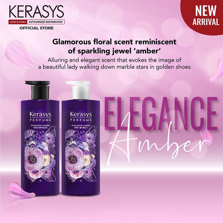 Kerasys Perfume Shampoo - Elegance Amber 600ml