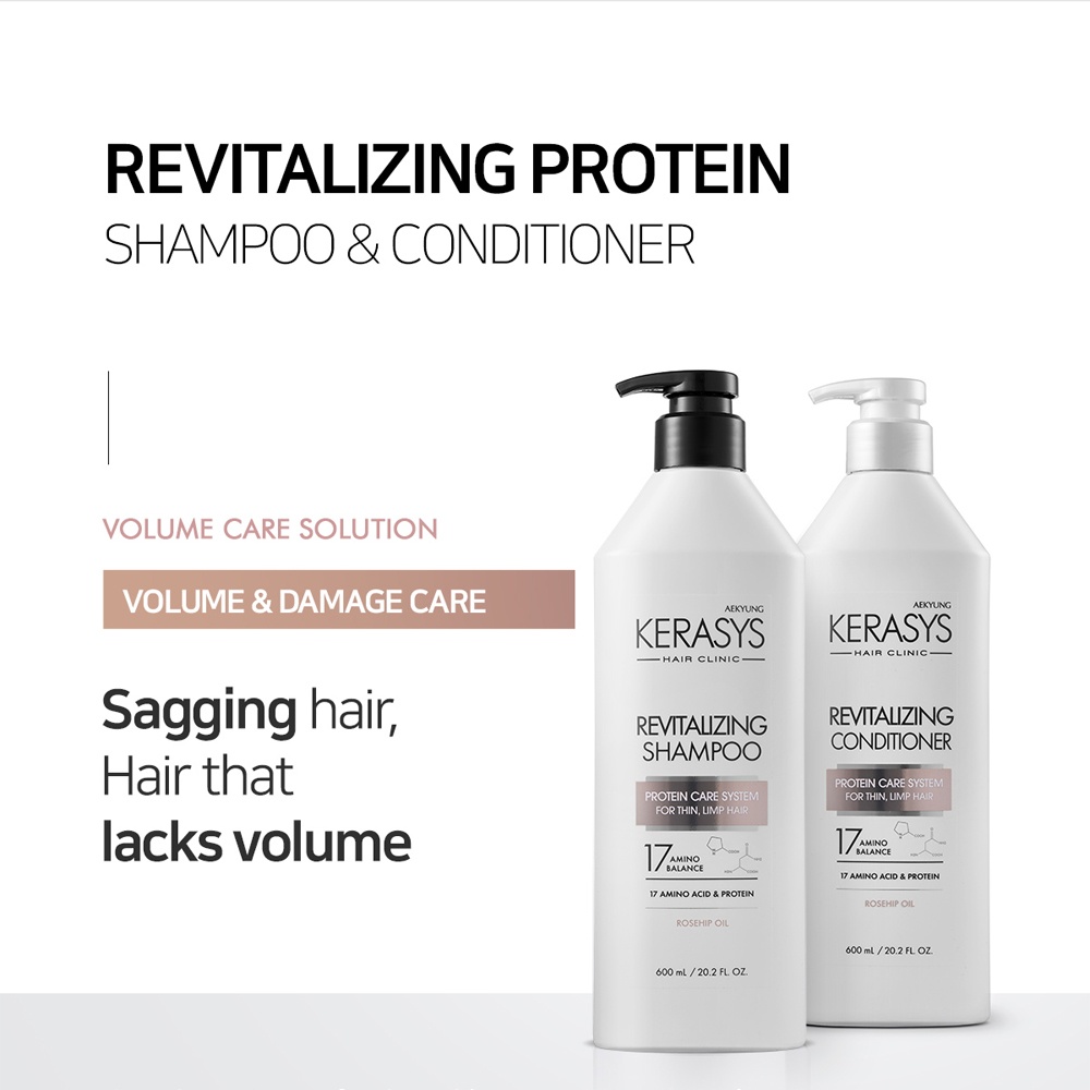 Kerasys Enhanced-Elasticity Revitalizing Shampoo Refill Pack (500ml)