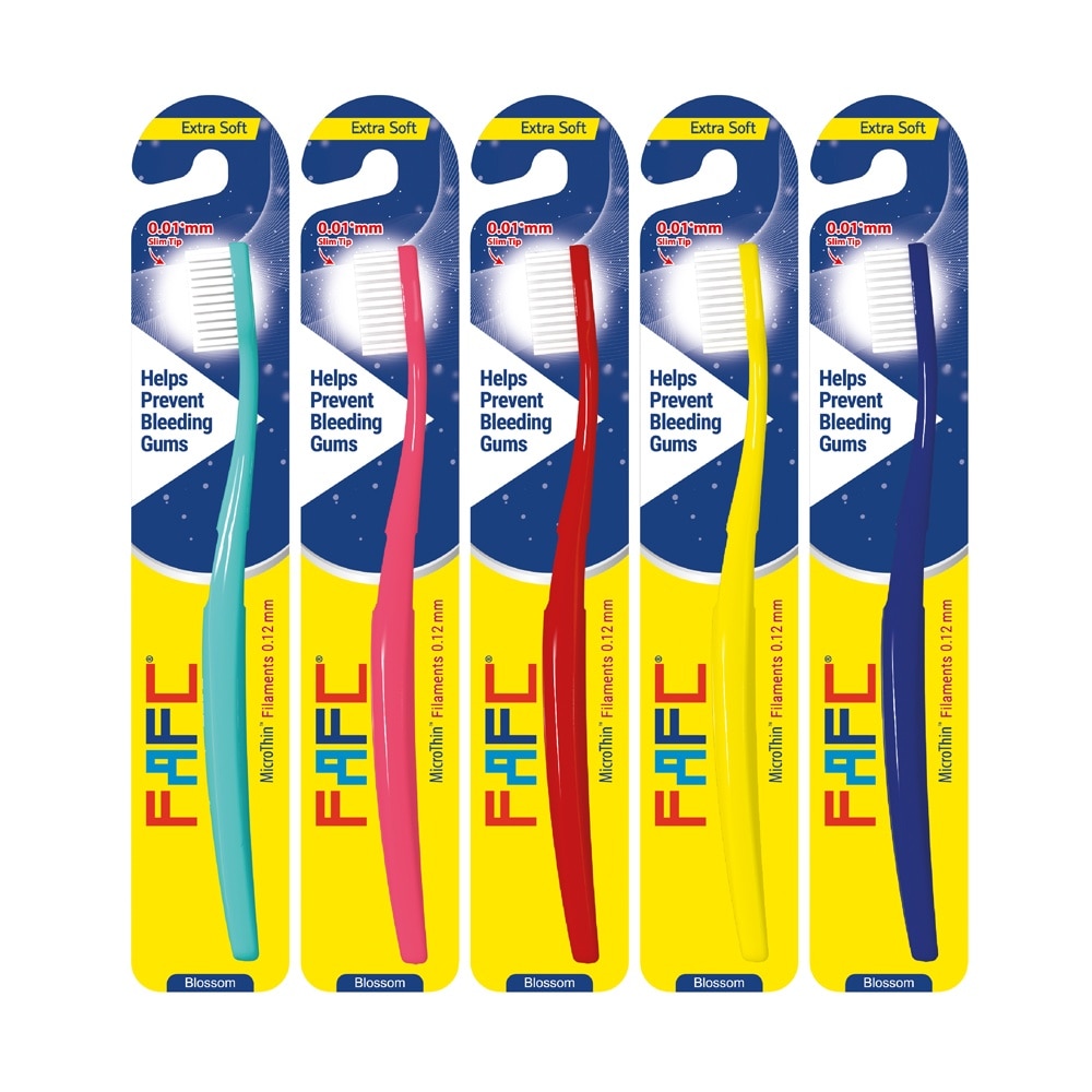 FAFC Blossom Adult Sensitive Care/Gentle Gum Care Extra Soft Toothbrush Buy 3 Free 2