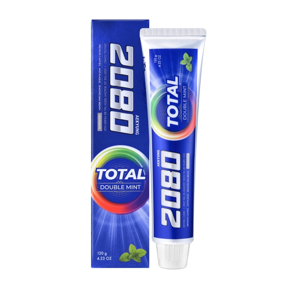 2080 Dental Clinic Cavity Protection Toothpaste - Double Mint + Vitamin E (120g)