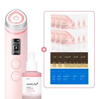 MEDICUBE PDRN Pink Peptide Brightening Glow Serum Set