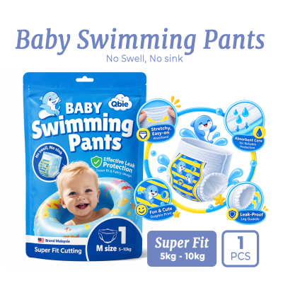 QBIE - Qbie Baby Swimming Diapers - M size ( 5kg-10kg ) image
