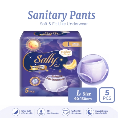 SALLY - Sally Girl Menstrual Pants - L size ( 90cm - 130cm ) image