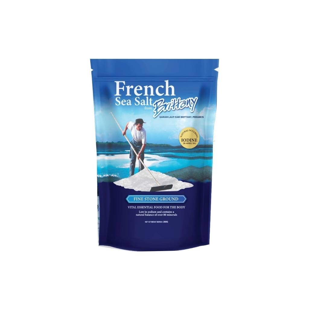 Radiant Brittany Sea Salt Fine (200g)