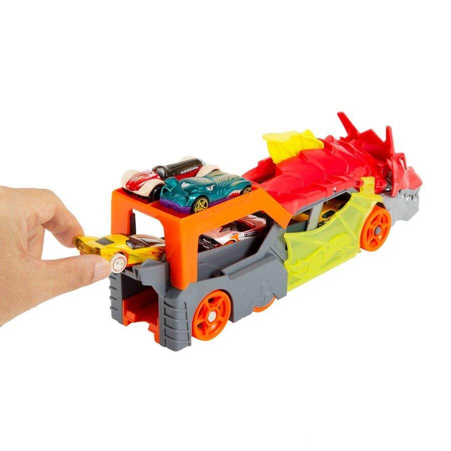 Hotwheels City Dragon Hauler (GTK42) Track Set image