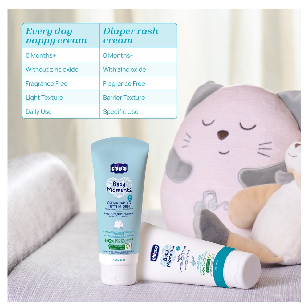 Chicco Baby Moments Everyday Nappy Cream (100ml) image
