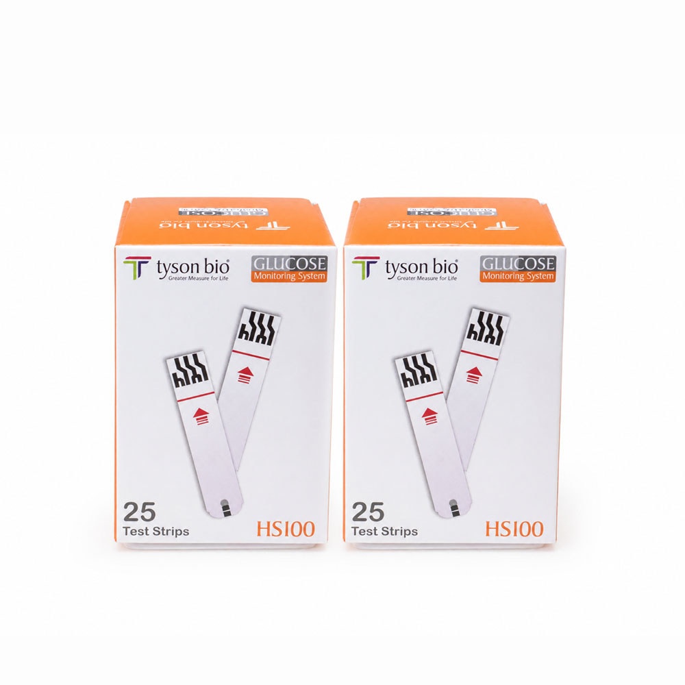 Tyson Bio HS100 Blood Glucose Test Strips image