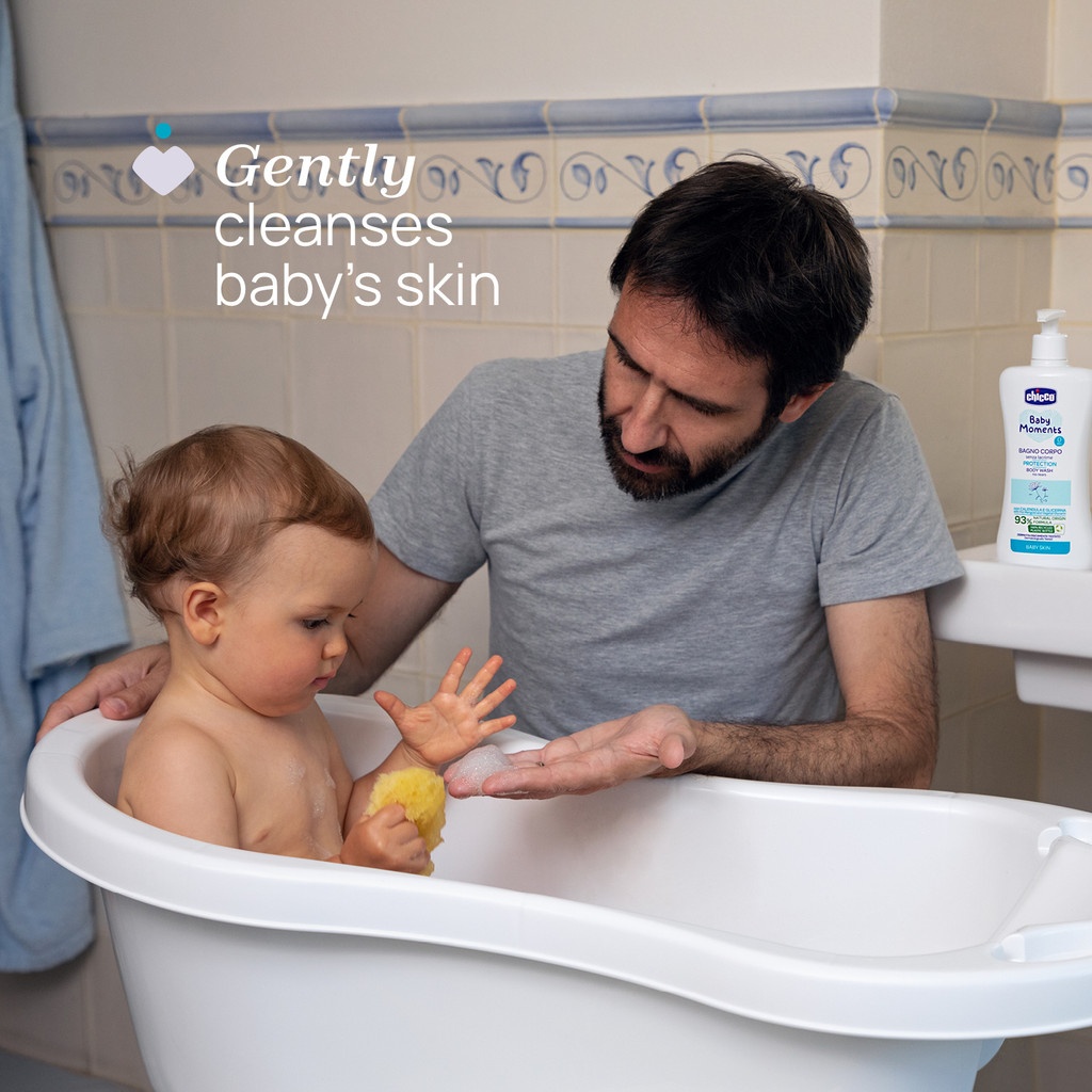 Chicco Baby Moments No Tears Body Wash Protection 500ml image