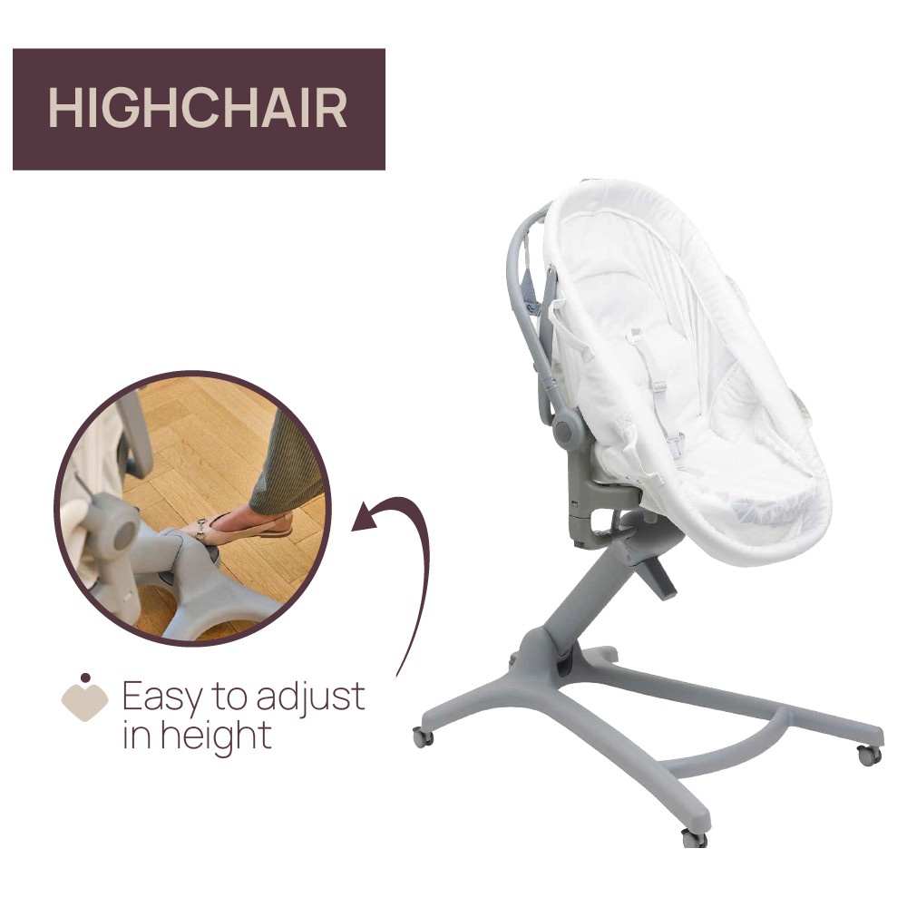 Baby Hug 5 In 1 Pro Baby Crib Katil Newborn image
