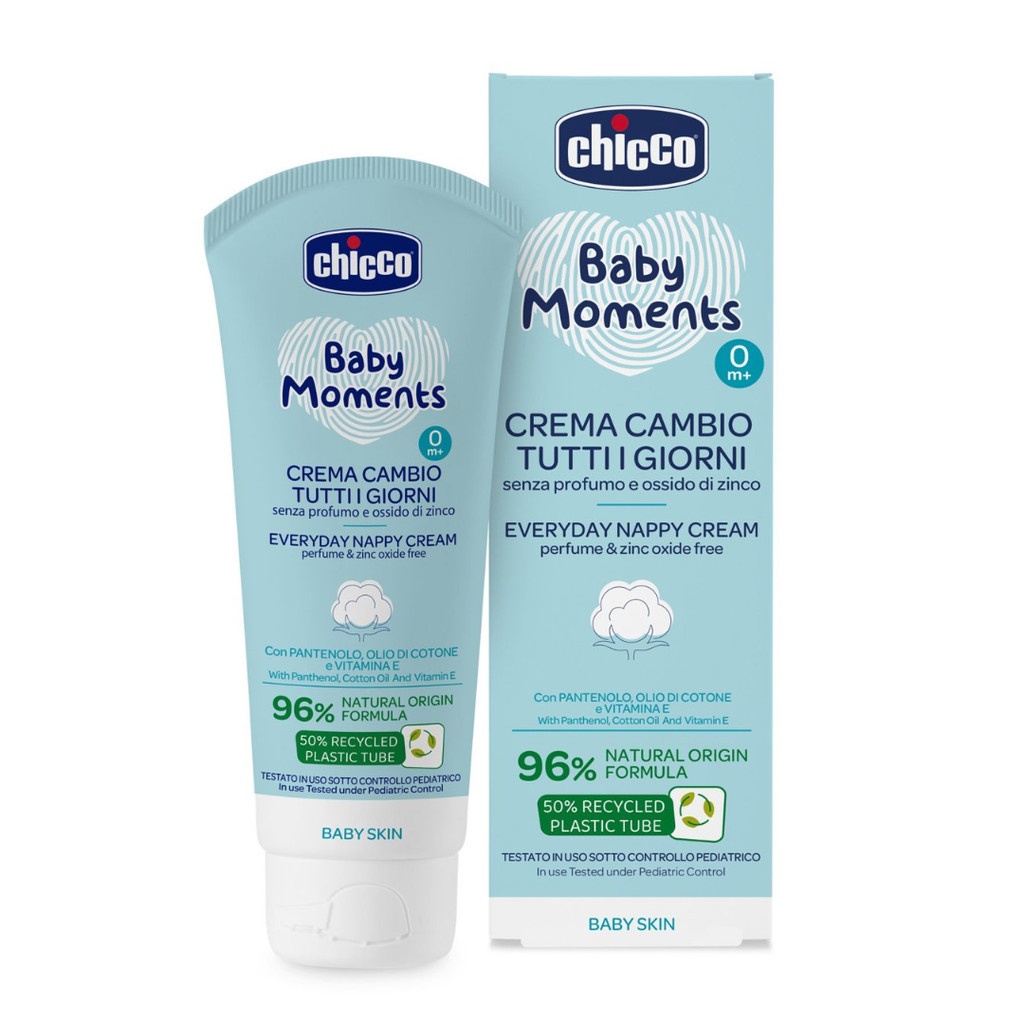 Chicco Baby Moments Everyday Nappy Cream (100ml) image