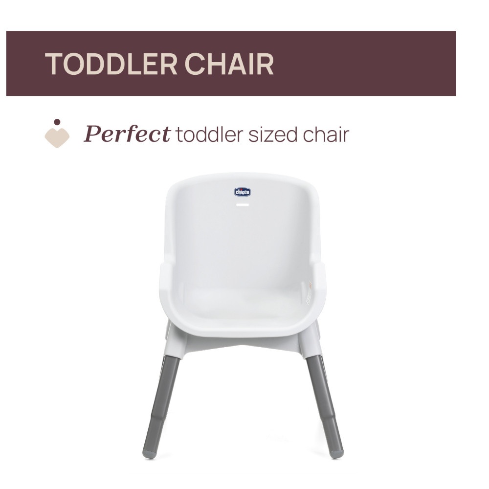 Chicco Polly Zest Highchair Moon Grey image