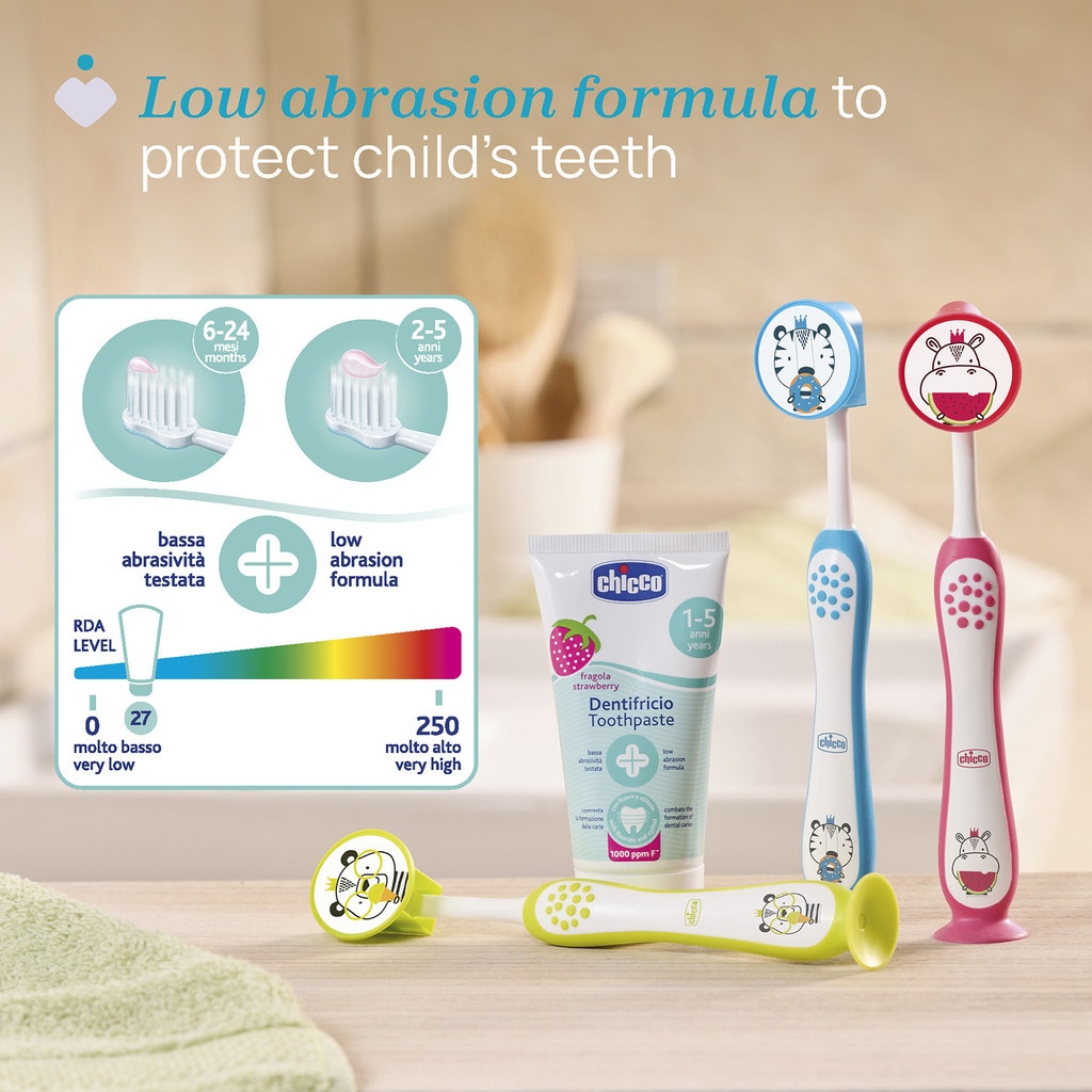 Chicco Toothpaste Apple Banana (50ml) image