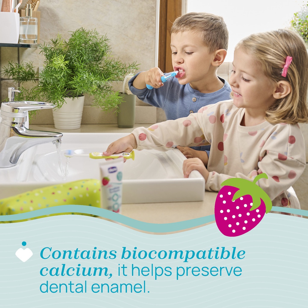 Chicco Toothpaste Strawberry (50ml) image