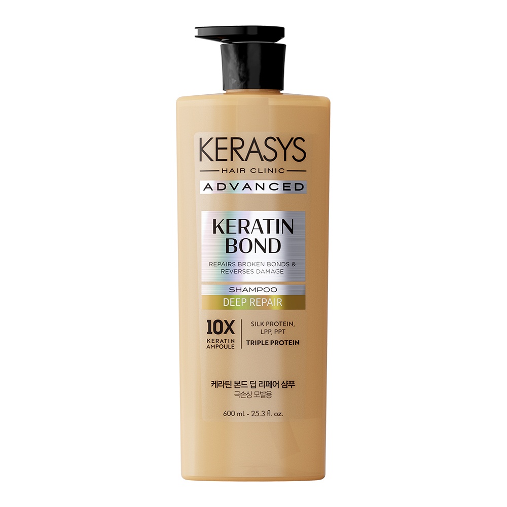 Kerasys Advanced Keratin Bond Deep Repair Shampoo (600ml)