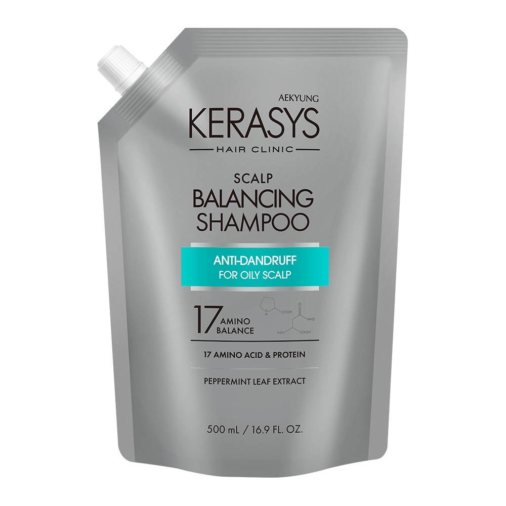 Kerasys Scalp Care Balancing Shampoo Refill Pack (500ml)