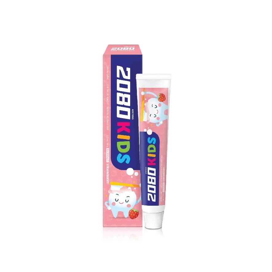 2080 Dental Clinic Kids Toothpaste Strawberry Flavor (80g/1 Pc)