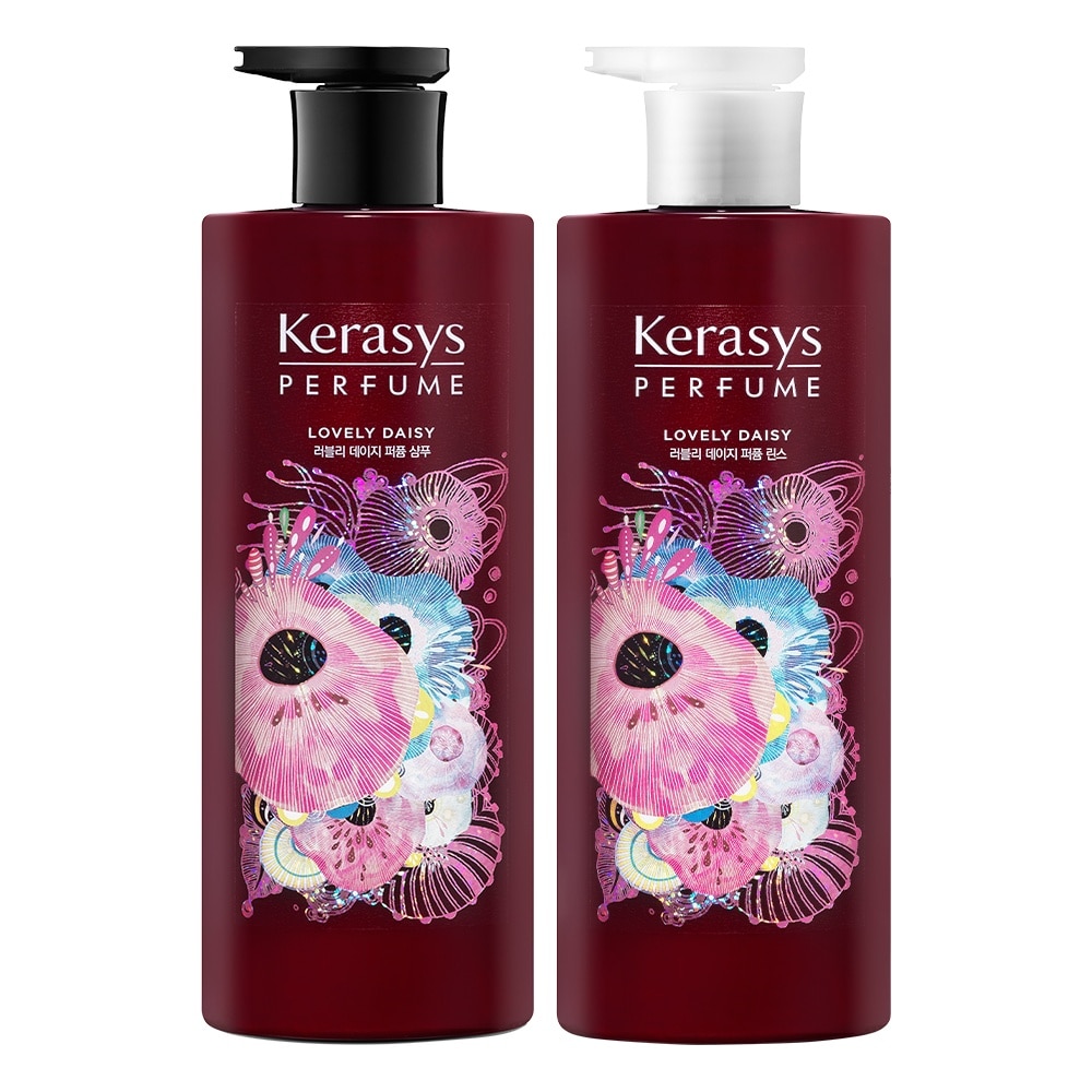 Kerasys Perfume Shampoo & Conditioner - Lovely Daisy (1 Set)