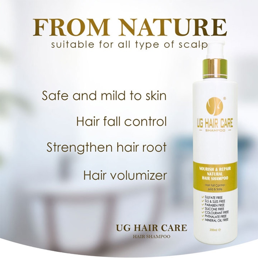 UG Nourish & Repair Natural Hair Shampoo 200ml