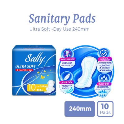 SALLY - Sally Sanitary Pads Ultra Soft Day Use 240mm image