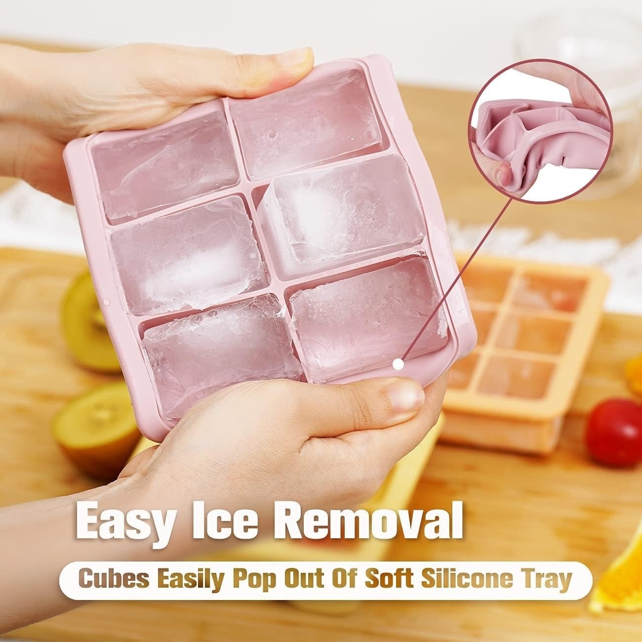 Haakaa Baby Food And Breast Milk Freezer Tray - 6 compartments Banana