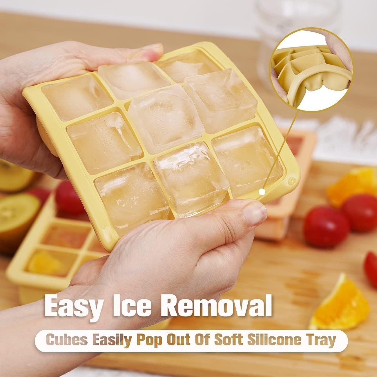 Haakaa Baby Food And Breast Milk Freezer Tray - 9 compartments Pea Green