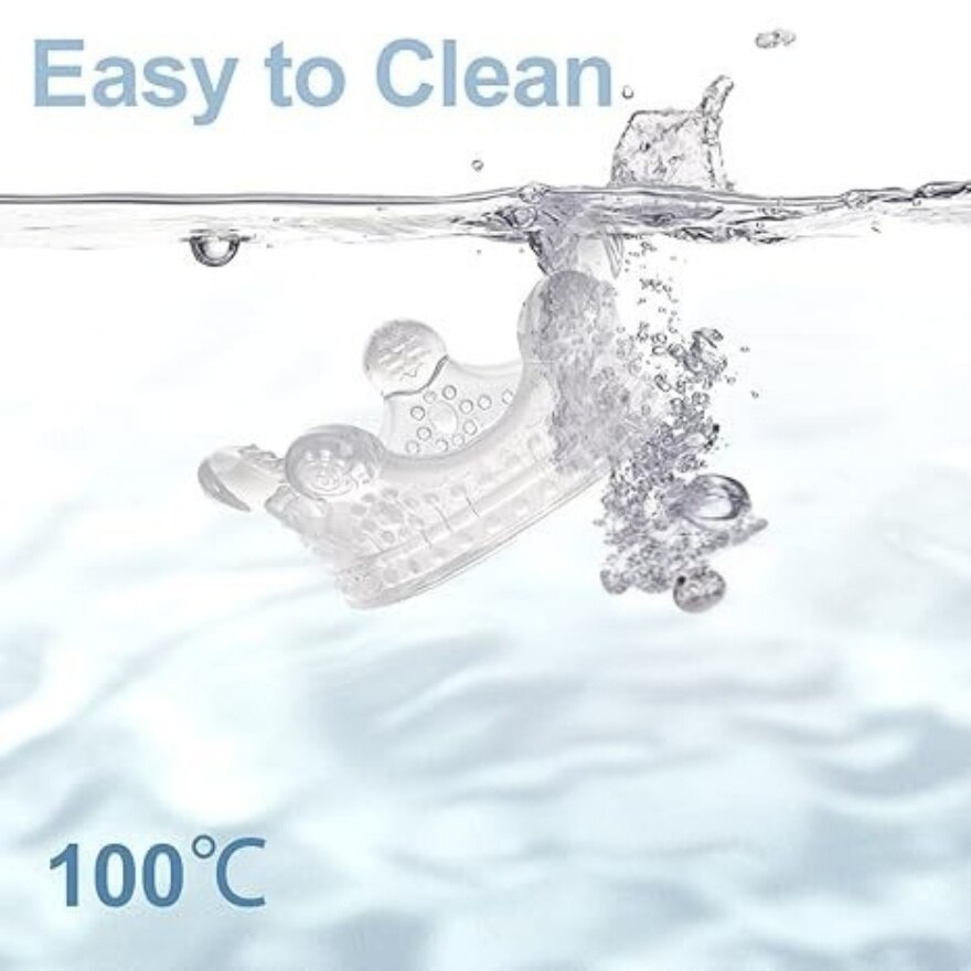 Haakaa Silicone Crown Teether - Clear