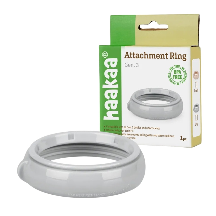 Haakaa Gen 3 Bottle Attachment Ring - Peach