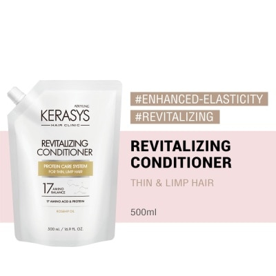KERASYS - Kerasys Enhanced-Elasticity Revitalizing Conditioner Refill Pack (500ml)