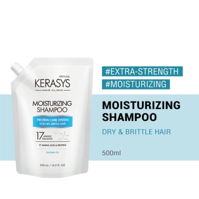 KERASYS Kerasys Extra-Strength Moisturizing Shampoo Refill Pack (500ml)