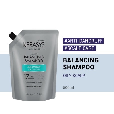 KERASYS Kerasys Scalp Care Balancing Shampoo Refill Pack (500ml)